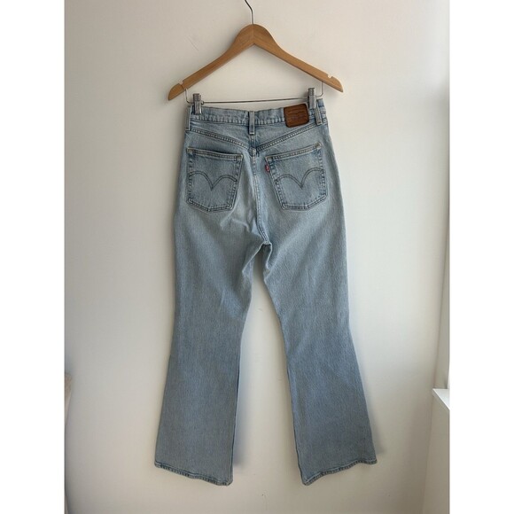 Levi’s Premium Ribcage Flare Light Jeans Size 28 - Picture 6 of 11